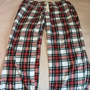Amazon Essentials Red and Blue Plaid Lounge Pants